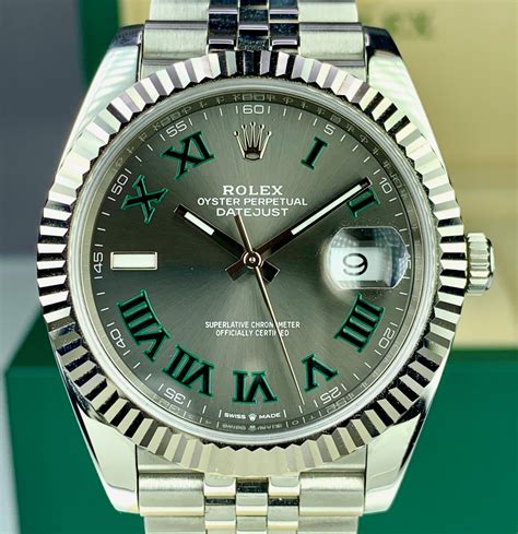 rolex datejust wimbledon 126334|rolex datejust fluted bezel.